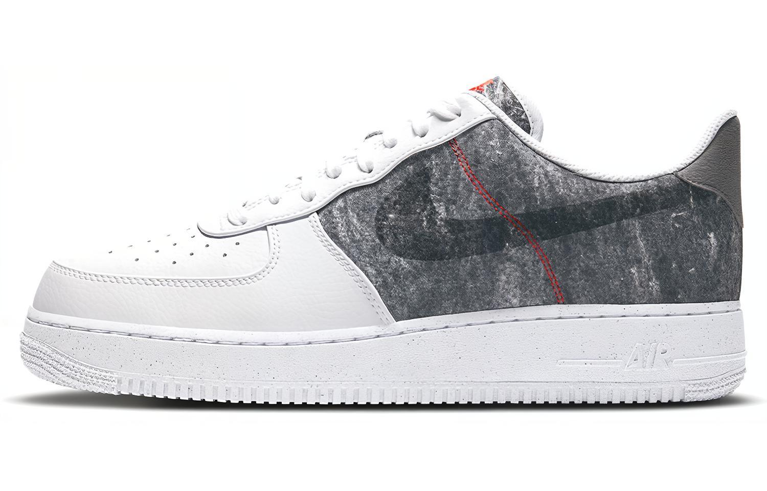 Мужские кеды Nike Air Force 1 07 LV8 (белый) — Белый / серый / чёрный / красный / зелёный — фото 1