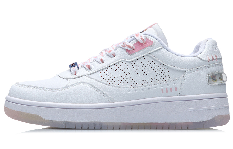 Disney/Disney x LiNing Li Ning Disney joint series non-slip wear-resistant low-top sneakers women's white powder