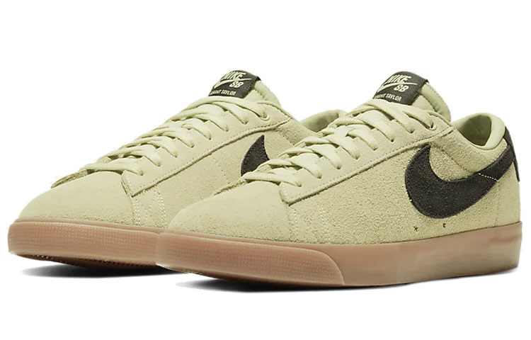 Кеды Nike Blazer SB GT (темно-зеленые) — фото 3