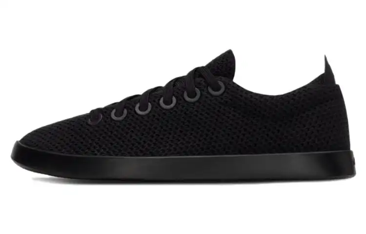 Allbirds Tree Piper Thermal Abrasion Resistant Low top Skateboard Shoes Women's All Black