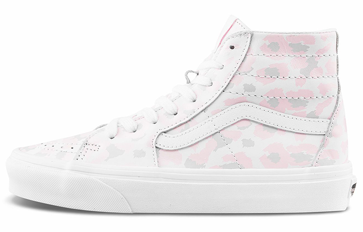 Vans Sk8 hI Tapered Shoes Pink/White Women's