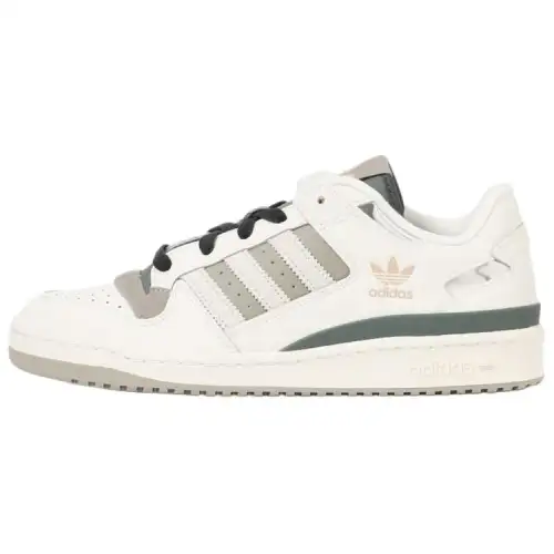 Adidas Originals FORUM Low top Skateboard Shoes Unisex Beige Gray