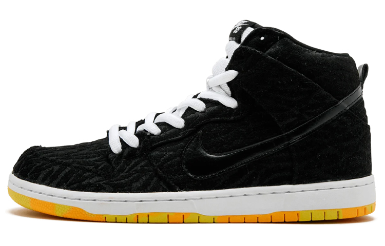 Кеды Nike Dunk SB Pro "Skunk" (черно-желтые) — фото 1