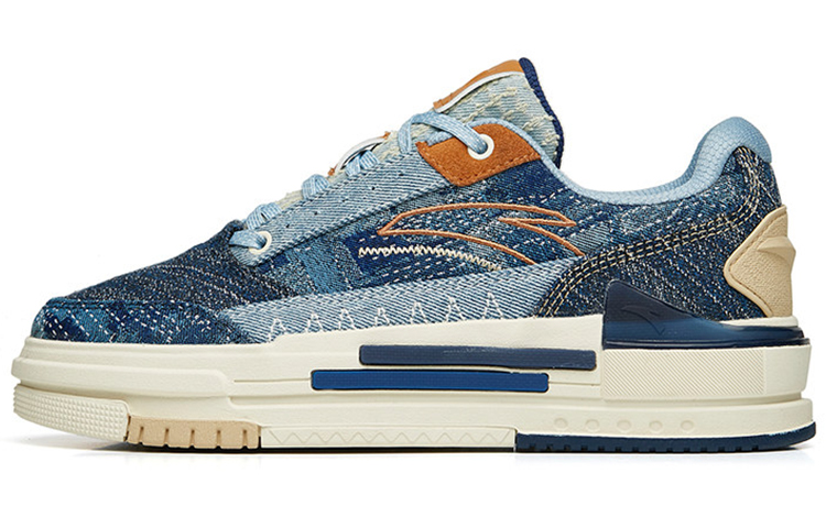 Anta Bump Low top Skateboard Shoes Women's Blue