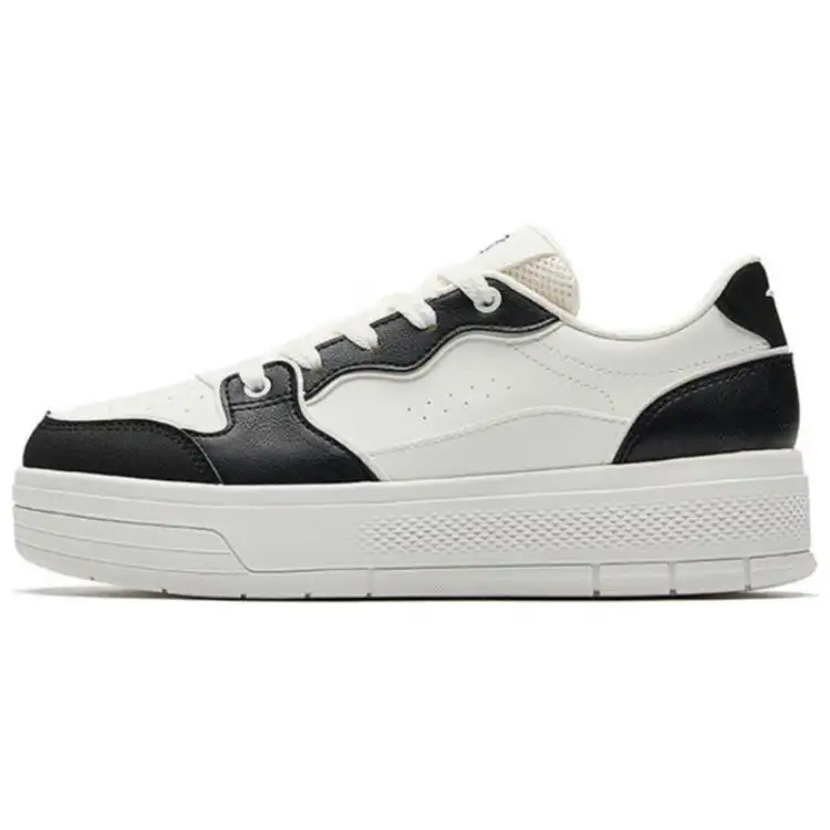 Anta Jelly 2 Slip Resistant, Abrasion Resistant, Lightweight Low top Skateboard Shoes Women's White Black