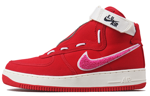 Кеды Nike x EU Air Force 1 OG (бело-красный)