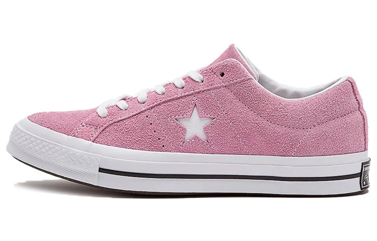 Кеды Converse one star OX (розово-белые) — фото 1
