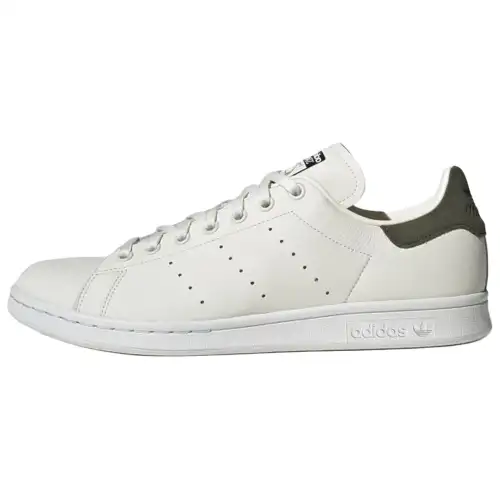 Adidas Originals Stan Smith Slip Resistant Low top Skateboard Shoes Unisex Cream White Green