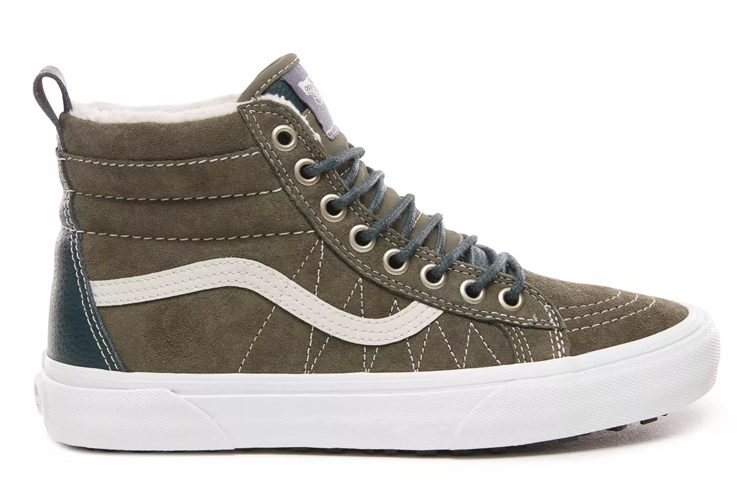 Высокие кеды Vans SK8 MTE (зеленый / белый) — Зелёный / белый — фото 2