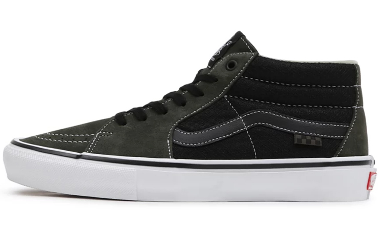 Grosso Skate Vans Mid 'Forest Night'