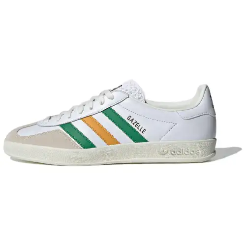 Adidas Gazelle 'White Green Preloved Yellow'