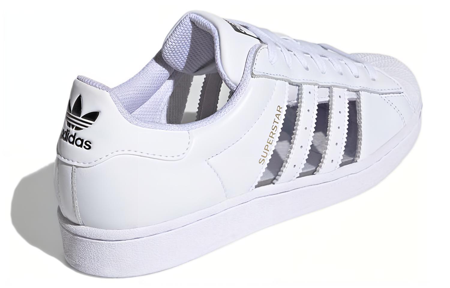 Кеды adidas originals SUPERSTAR (белые) — фото 4