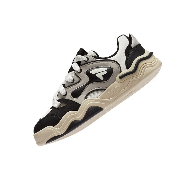 Мужские кеды FILA FUSION KICKDX (черно-белые) — фото 2