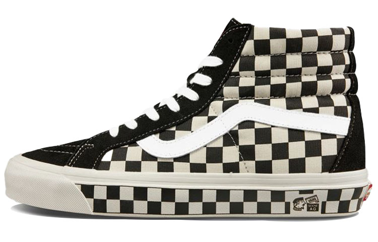 Кеды Vans Style 38 (черно-белые)