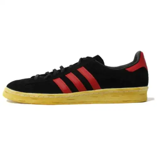 Adidas Originals Mita Campus 80 Comfortable Round Toe Low top Skateboard Shoes Unisex Black