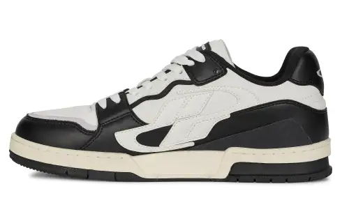 HARSH AND CRUEL Synthetic Leather, Leather Lightweight And Breathable Low top Skateboard Shoes Unisex Classic Panda