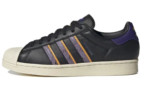 Adidas Superstar 'Black Violet Fusion Snakeskin'