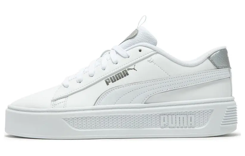 PUMA SmashPlatform V3 Pop Up Metallics 'White' Women's