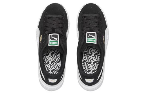 Женские кеды PUMA Platform Trace (черные) — Чёрный — фото 4