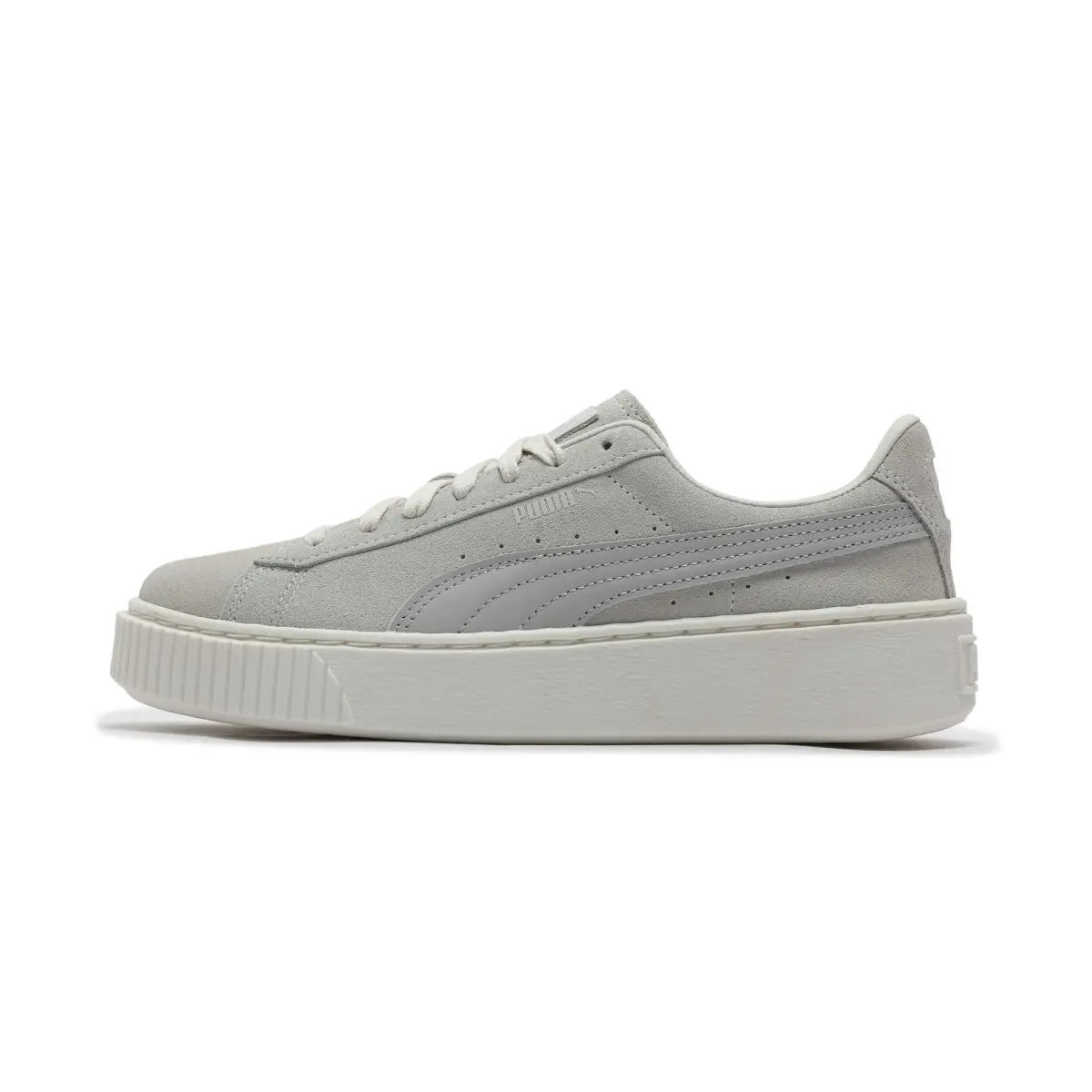 PUMA Comfortable Cushioning, Wear Resistant Low top Skateboard Shoes Women's Gray