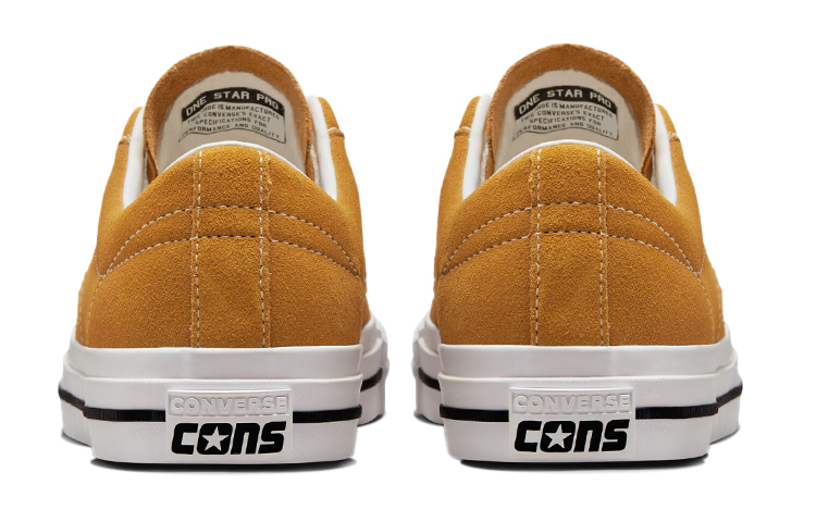 Кеды Converse One Star Pro (оранжевые) — фото 4
