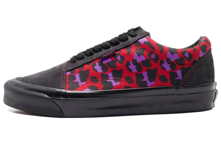 Old Skool Stray Rats x Old Skool Vault Ua Vans Ns Og Lx 'Raven Racing Red'