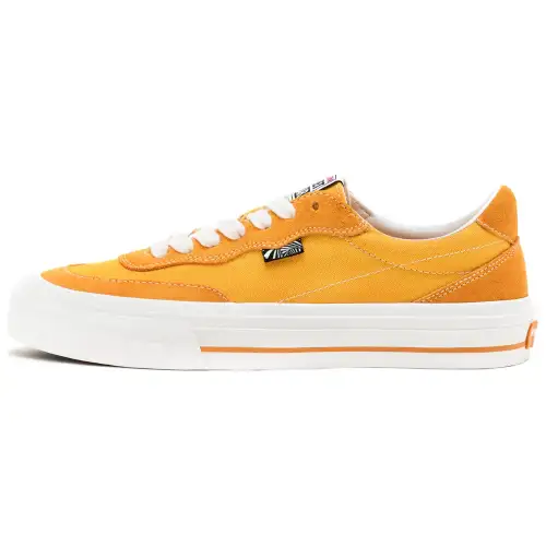 Vision Street Wear Flat Top Low top Skateboard Shoes Unisex Bright Orange