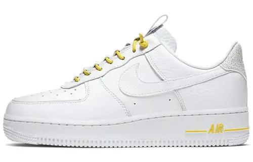 Nike Air Force 1 Low Lux White Chrome Yellow Women's