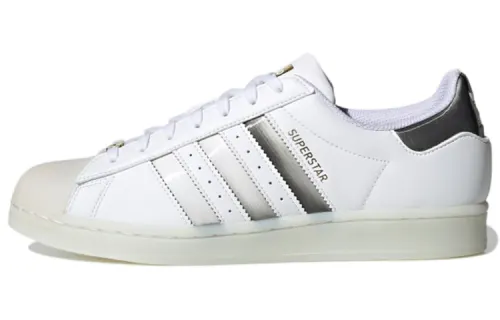Adidas Superstar 'White Gold Metallic'
