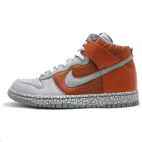 Nike Dunk High Earthquake Dark Orange