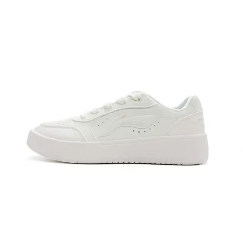 Li Ning Sycee Pure Synthetic Leather Slip Resistant, Abrasion Resistant, Lightweight Low top Skateboard Shoes Men's