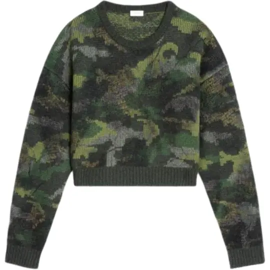 CELINE DYSFUNCTIONAL BAUHAUS Men's Collections FW22 Sweater Men's Green