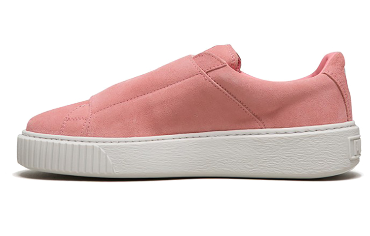 Женские кеды PUMA Platform Strap (розово-белые) — Розовыйбелый — фото 3