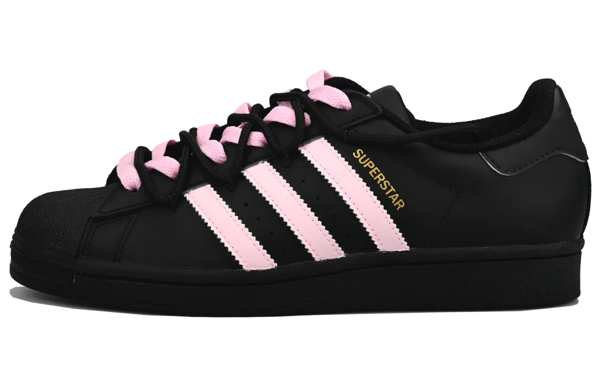 Adidas Originals Pink Ink Angel Vlad Low top Skateboard Shoes Unisex Black Pink
