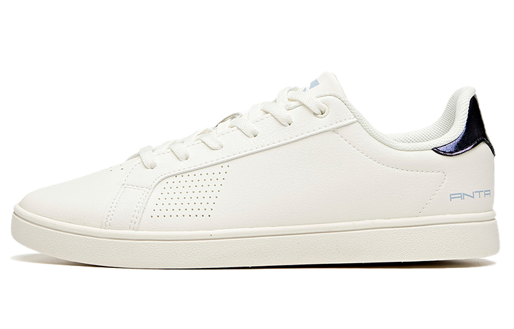 Anta Lightweight Low top Skateboard Shoes Women's Ivory White