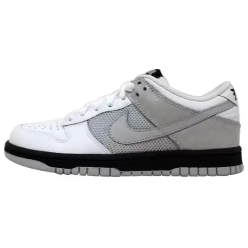 Nike Dunk Low White/Neutral Grey Black Women's