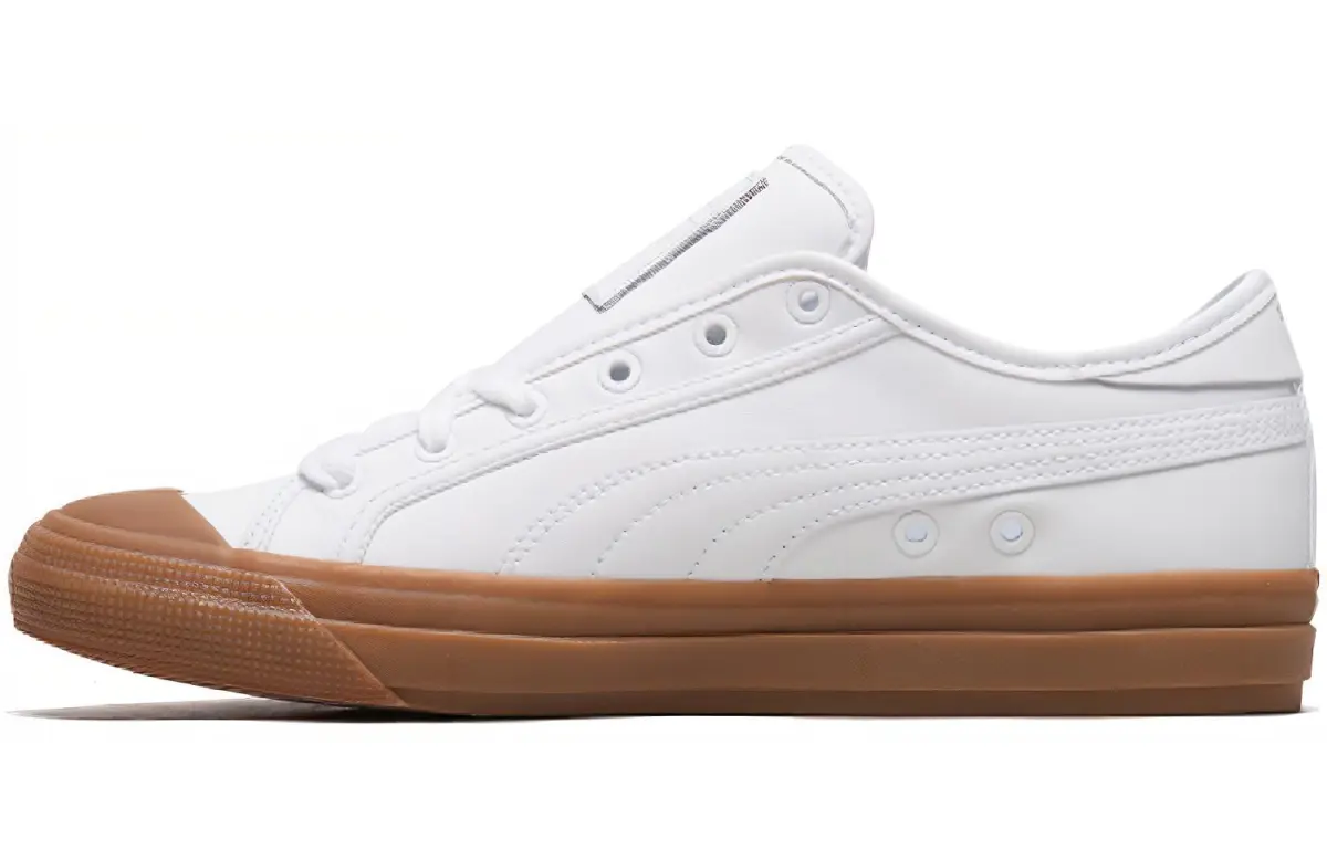 PUMA Capri Leather White/Brown
