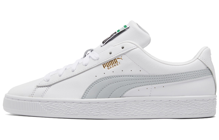 Кеды PUMA Basket Classic 21 (бело-серые)