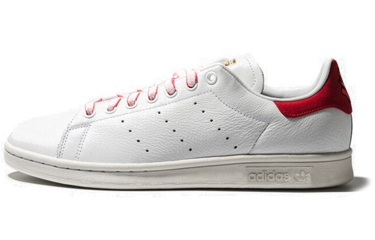 Кроссовки adidas originals CNY (бело-красные) — фото 1