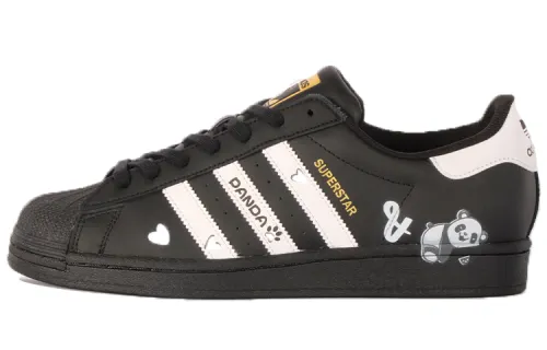 Adidas Originals Superstar Low top Skateboard Shoes Unisex Black