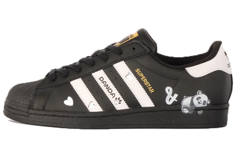 Adidas Originals Superstar Low top Skateboard Shoes Unisex Black