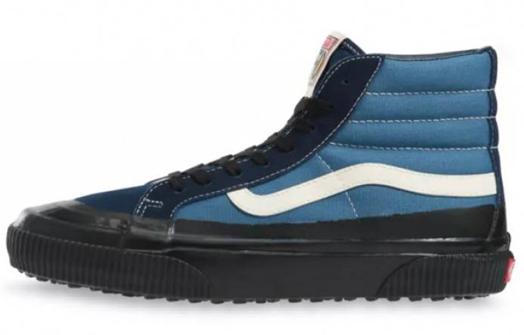 Vans SK8 138 SF \"Rubber Dip\" Comfortable and casual, shock-absorbing, wear-resistant, lightweight and breathable, high-top sneakers, same style for men and women, blue