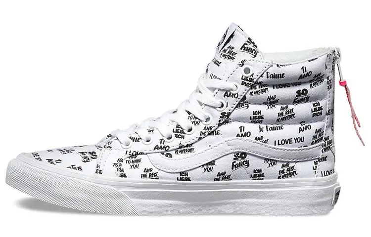 Vans Baron Von Fancy X SK8 Hi Slim 'White Black'