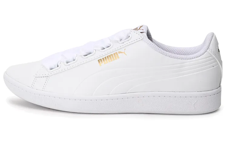 PUMA Vikky Ribbon White/Gold Women's