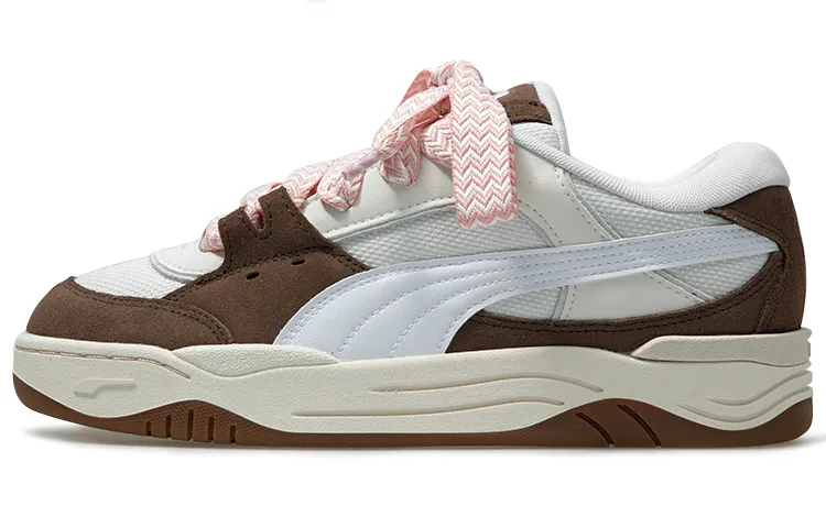 PUMA Bari Mule 180 Tan Leather Low top Skateboard Shoes Unisex Brown Special Packaging
