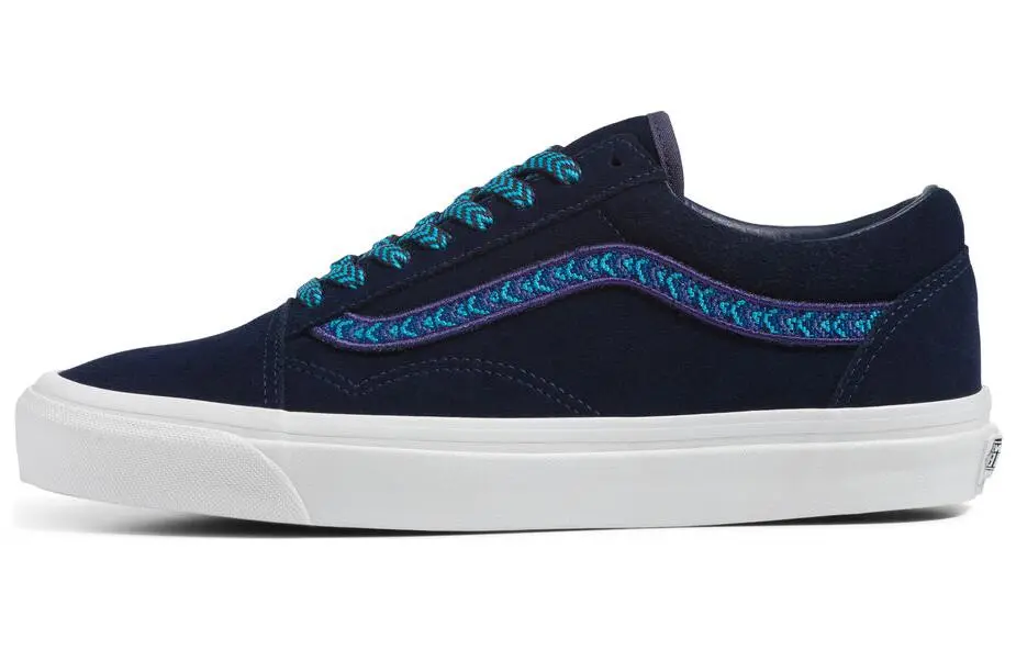 Vans Old Skool Low top Skateboard Shoes Unisex Blue
