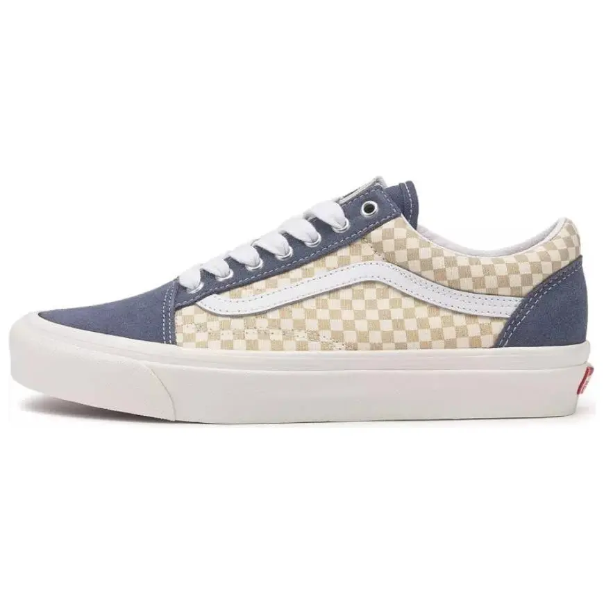 Vans Old Skool 36 Low top Skateboard Shoes Unisex Blue Brown