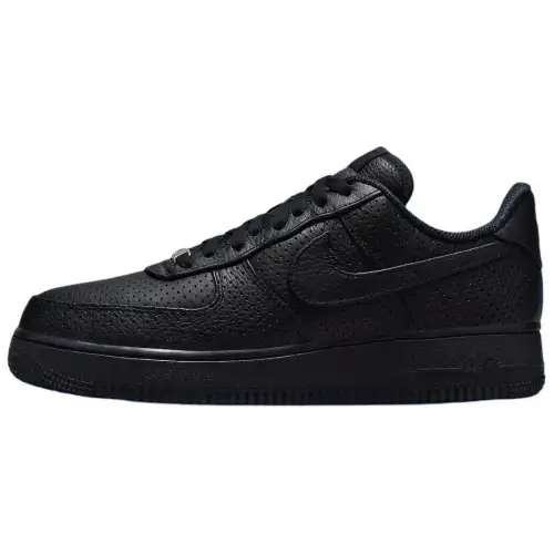 Nike Air Force 1 Low Sp Triple Black Perforated