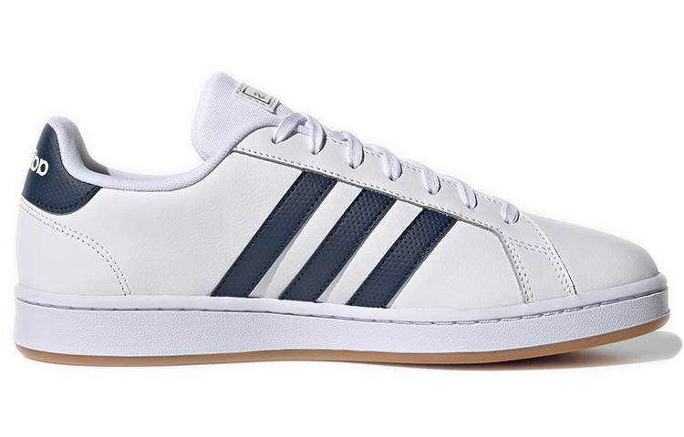 Мужские кеды adidas neo GRAND COURT (синий / белый) — фото 2
