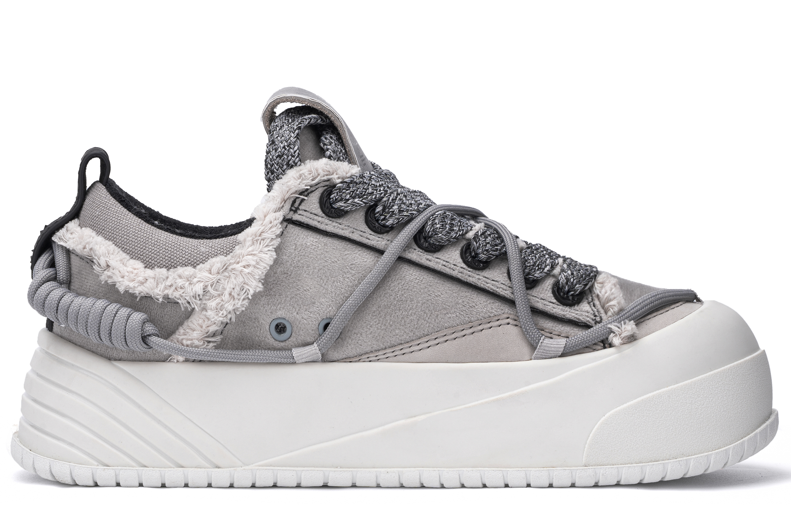 ON MAX Paper Airplane Collection Skateboard Shoes Unisex Low Top Gray